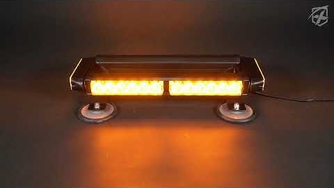 Pursuit 14.5" LED Series Rooftop Strobe Light with Magnetic Base