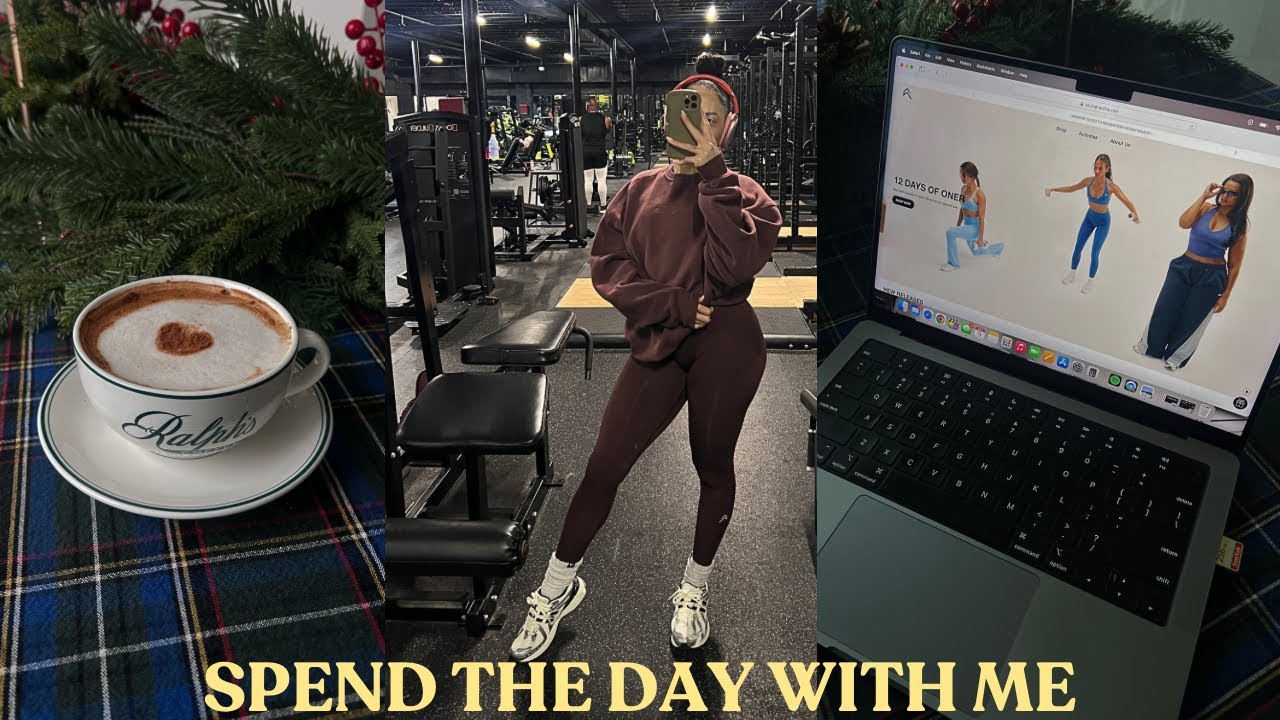 УЮТНЫЙ ДЕНЬ ИЗ МОЕЙ ЖИЗНИ ВИДЕОБЛОГ ☁️ 12 дней шопинга со мной, лучший кофе дома, тренировки и МН...