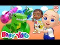 Animals in Surprise Eggs | Color Song | Animals Toy | more Nursery rhymes | Baby yoyo