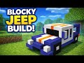 Blocky Jeep Build for Minecraft Lovers | Easy Car Tutorial 🚙