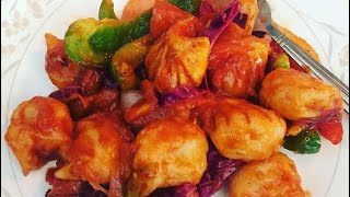 Preparing Thai C Momo Or Seamoe Delicious