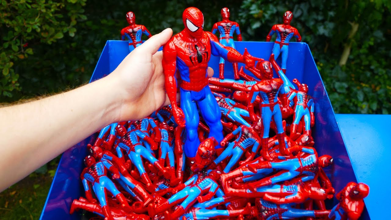 spiderman toys youtube