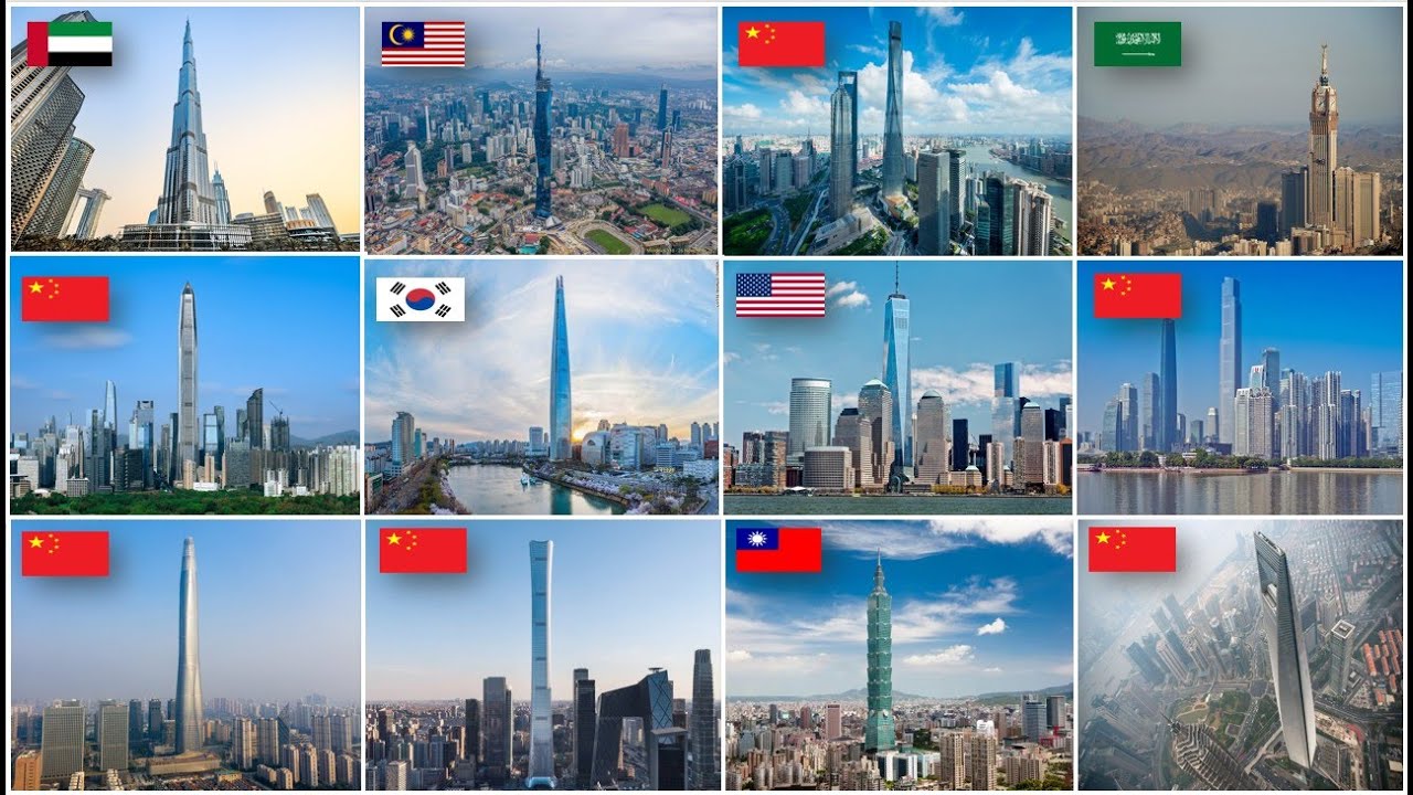 Top 50 Hight Tallest buildings in the world 2025