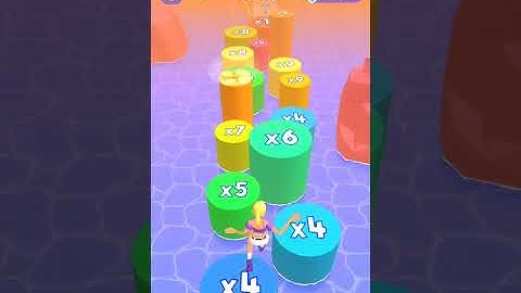 Hover Skirt: stack & dress up -Gameplay Walkthrough Part 6 Max Levels 36-42(Android/iOS)