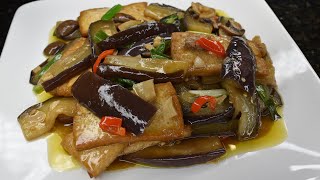 Vegan Eggplant Tofu Stir Fry | Healthy, Delicious, and Easy Recipe