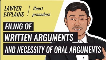 Written Notes of Arguments