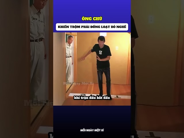 Ông chú khiến trộm phải bỏ nghề 😅