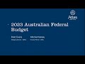 2023 australian federal budget webinar  expat edition