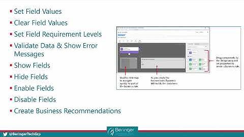 Microsoft Dynamics 365 Business Rules