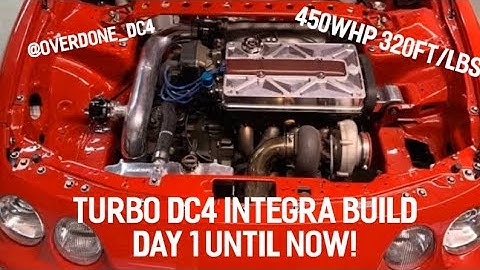 Boosted Integra Build From Day 1 to Now!