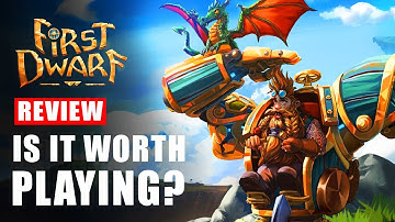 First Dwarf Review - Is It Worth Playing? Unique Survival Game! | Analysis of Gameplay Demo