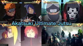 All Akatsuki Ultimate Jutsu | Team Ultimate Jutsus! - Naruto Shippuden Ultimate Ninja Storm 4