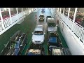 Fully loaded Norwegian ferry
