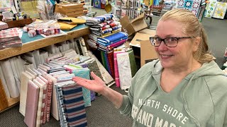 UNBOXING more new fabric from In the Beginning, Moda/United Notions, RJR Fabrics, and P&B Fabrics!