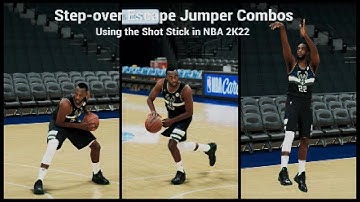 NBA 2K22 Tutorial: Step-over Escape Jumper Combos Using the Shot Stick (Simplest method!)