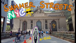 Ride with me in NYC (SUMMER STREETS 2021!) | Chill EUC Ride - raw ASMR (no bgm/no narration)