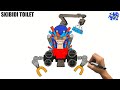 Skibidi Toilet Drawing || How to Draw Magnet Titan Skibidi Toilet Step by Step