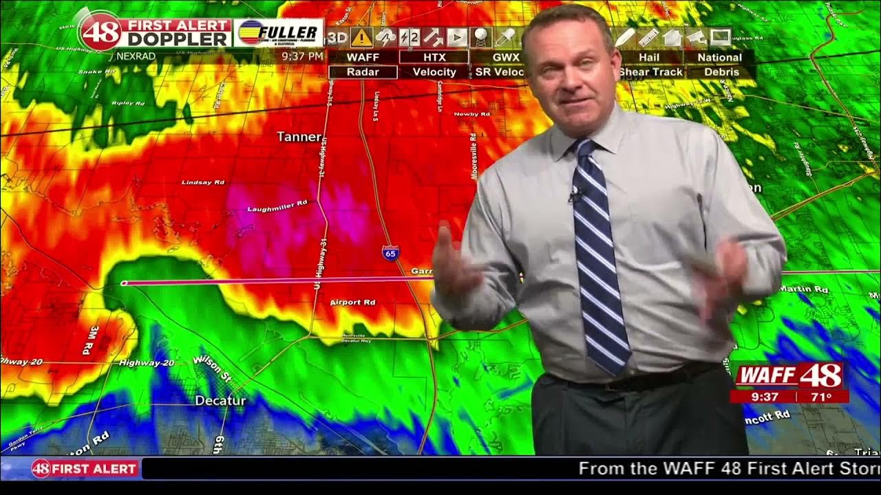 WAFF 48 Severe Weather Coverage March 1, 2023 YouTube