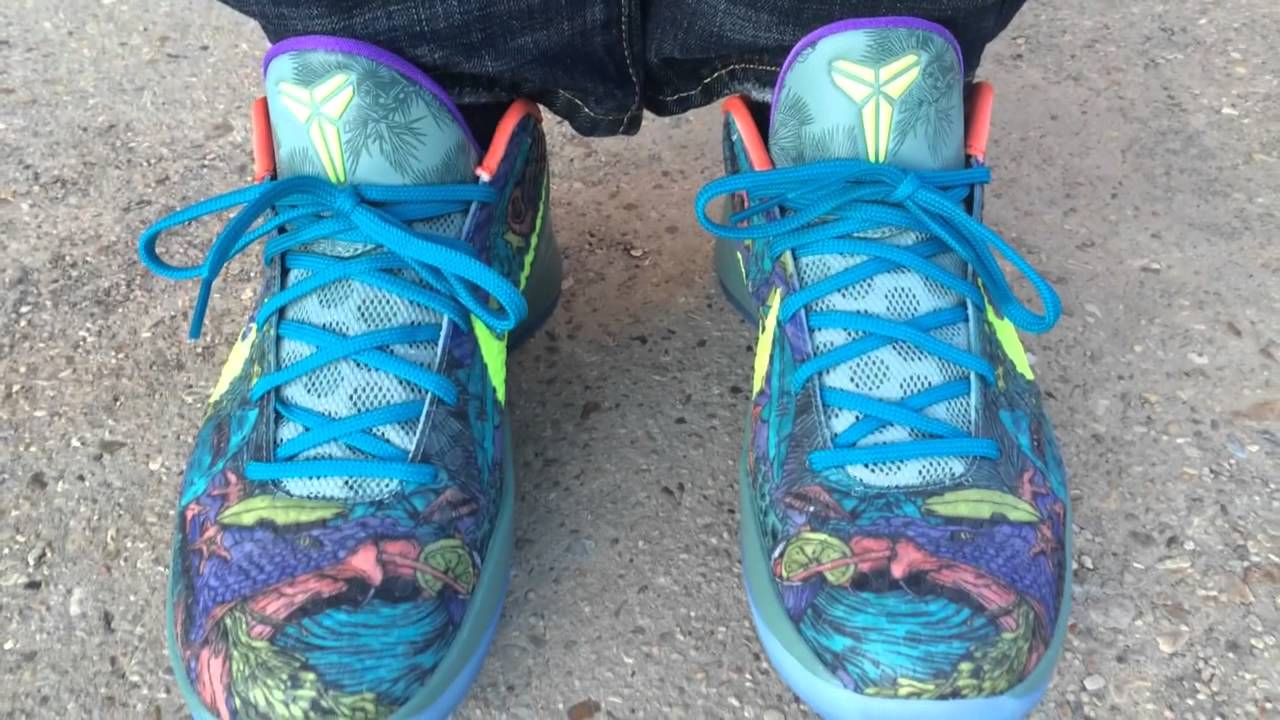 Nike Kobe 6 VI Prelude on feet - YouTube