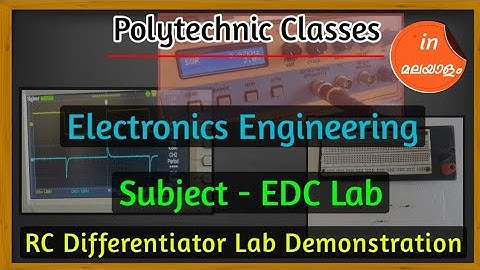 RC Differentiator | Design and Lab Demonstration | Diploma Classes