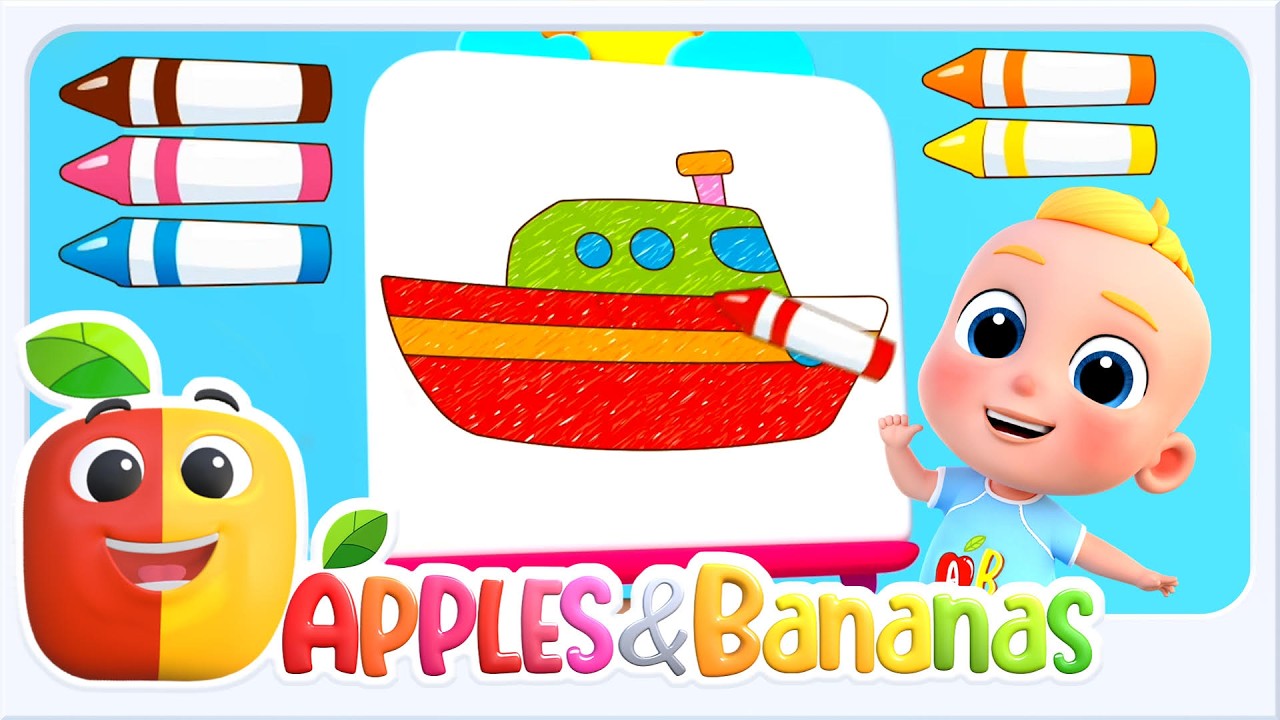 Apples & Bananas Promo | Fun Learning App for Kids ‪ ⁨@ApplesandBananasKidsLearning
