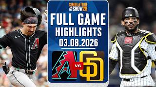 🔴LIVE🔴Diamondbacks Vs San Diego Padres  Full Game Highlights Aug 03, 2026 Envivo MLB THE SHOW 26