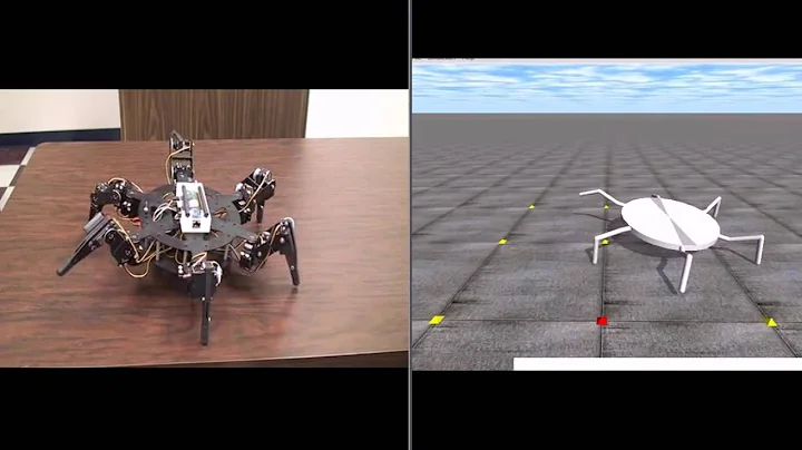 Hexapod Walking Robot Tripod Gait Oriented Platform Multiple