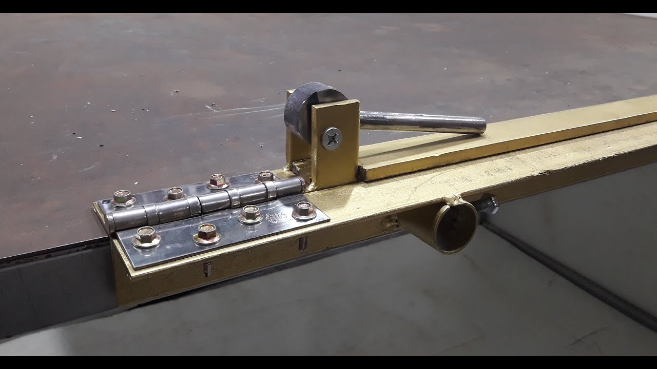 Homemade tool | How To Make Sheet Metal Bending Tool | Sheet Metal Brake