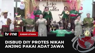 Dinas Kebudayaan DIY Kecam Pernikahan Anjing | Kabar Utama tvOne