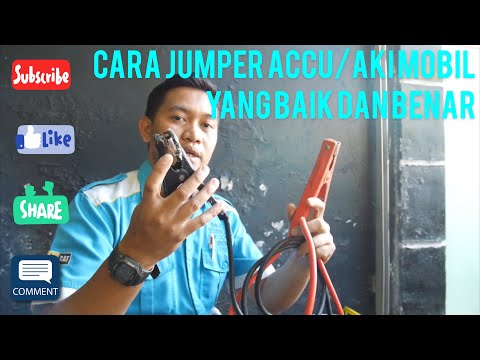 Cara Jumper Aki Mobil | Jangan Sampai Salah. 