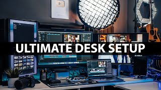 ULTIMATE Macbook Pro 3 Monitor Desk Setup // Anker 563 USB-C Docking Station