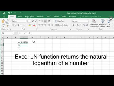 ვიდეო: როგორ გამოვთვალოთ ინვერსიული შესვლა Excel-ში?