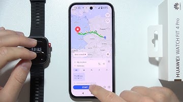 HUAWEI Watch Fit 4 Pro: How to Use Maps Navigation