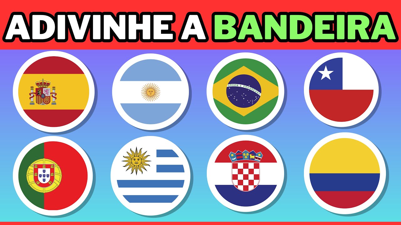 45 BANDEIRAS DO MUNDO PARA VOCÊ TENTAR ADIVINHAR - QUIZ NÍVEL DIFÍCIL  #incrivelmentecuriosa 