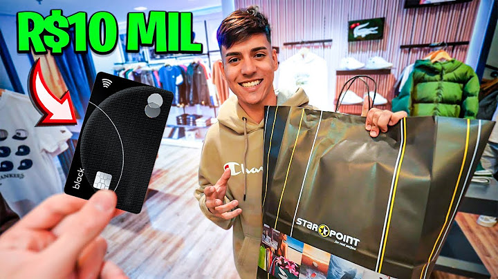 PEGUEI O CARTÃO DO GUI E GASTEI 10 MIL REAIS !!! 😂 * não é click bait *