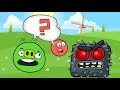 МУЛЬТИК Красный Шарик и Плохие Свинки - BAD PIGGIES в игре  про New Red Ball 4