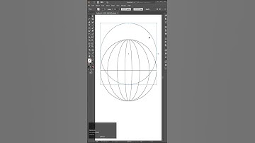 Globe Icon Design Adobe Illustrator #shortsfeed #illustratorshorts #agdesigner #ytshortsindia