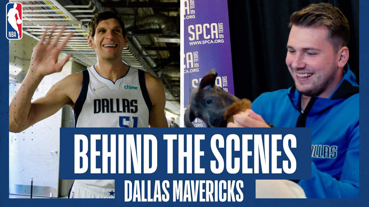 BEHIND THE SCENES! 🎥 What REALLY goes down on MAVERICKS media day! Ft, Luka, Boban, DOGS and MORE! 🐶