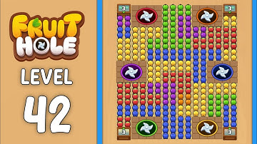 Fruit Hole level 42 solution
