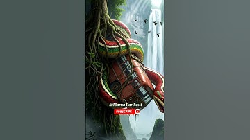 Nature Exploration | Giant Python and Abandoned bus #shorts #nature #python #meme #ai #flyxo