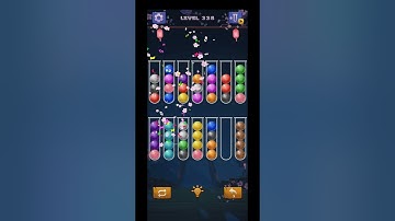 Color Ball Sort Puzzle Level 338 Solution