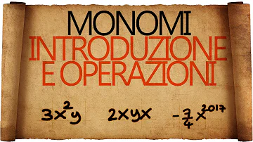 Che vuol dire monomi?