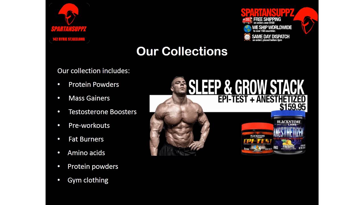 Best Bodybuilding Supplements Online –Spartansuppz - YouTube