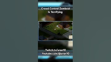 Crowd Control Zomboid Is Terrifying