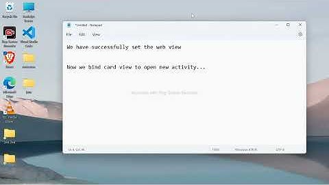 Browser application || Binding the card view and open new activity || part -2 (Java) || codeseekers