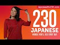 230 Japanese Words You'll Use Every Day - Basic Vocabulary #63