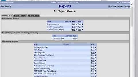 Payentry Report Writer  Filtering a Report