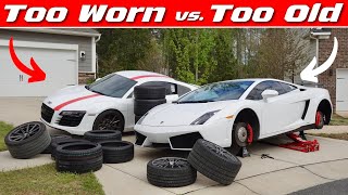 When Should You Replace Cars Tires? *Worn Tread vs Old Age*