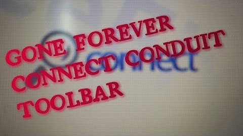 Remove "Connect Conduit/ Connect DLC with a few Easy Steps!!!!!!!!!!!!!!!!!!!!!