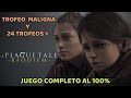 A Plague Tale: Requiem - Gameplay Juego completo - Trofeo Maligna